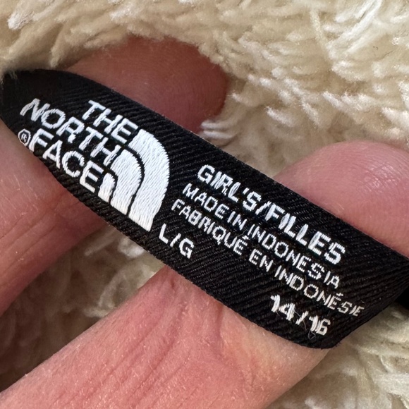 LIGHT GREY NORTH FACE 550 YOUTH  puffer COAT - Picture 7 of 13